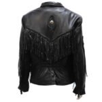 Women’s Fringe Leather Jacket