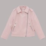 Front view of Faux Leather Jacket