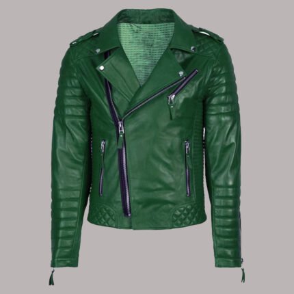 Green Leather Jacket