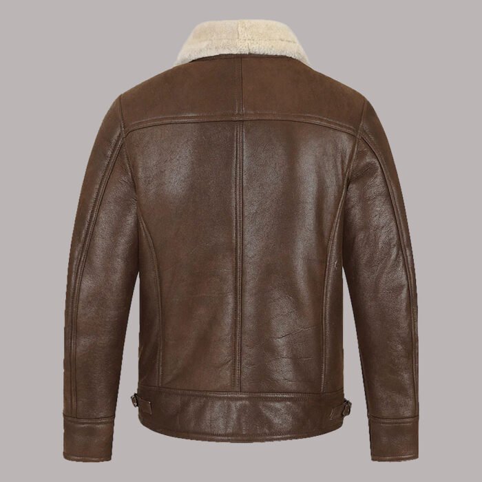 mens fur lined leather jacket