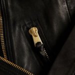 cropped leather jacket