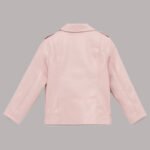 Back view of Faux Leather Jacket