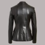 Leather Blazer Jacket