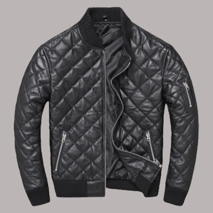 Quilted Leather Jacket