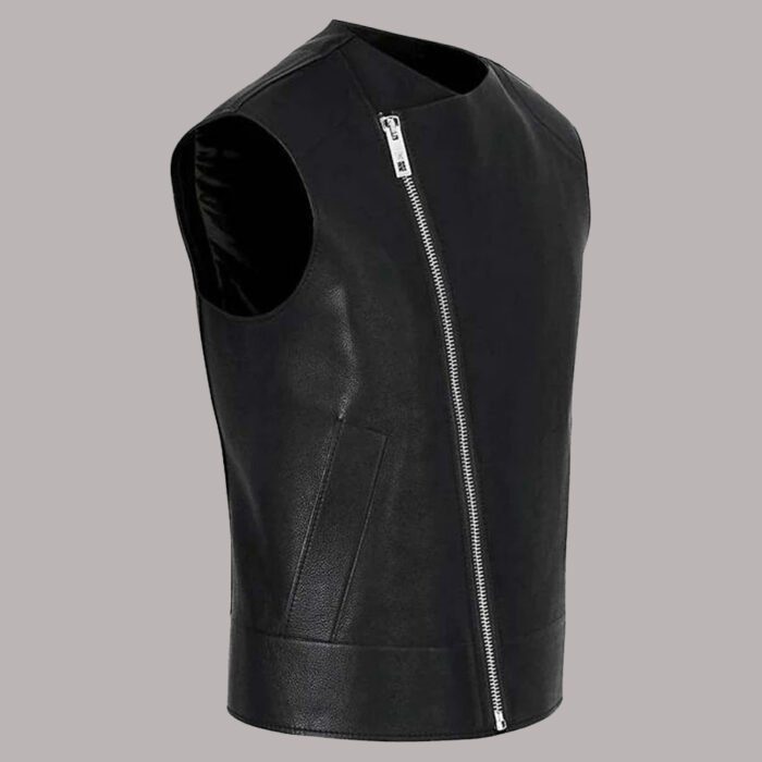 Side view of Men's Slim Fit Vest