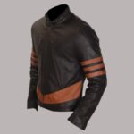 Side View of Wolverine Leather jacket