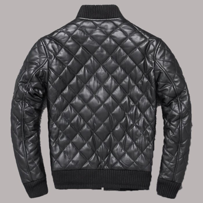 Quilted Leather Jacket