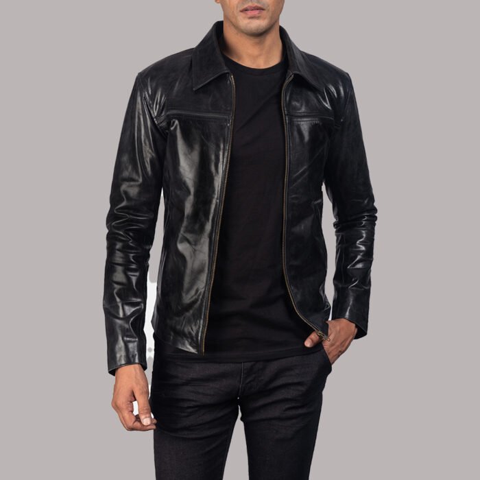 Black Moto Jacket Leather