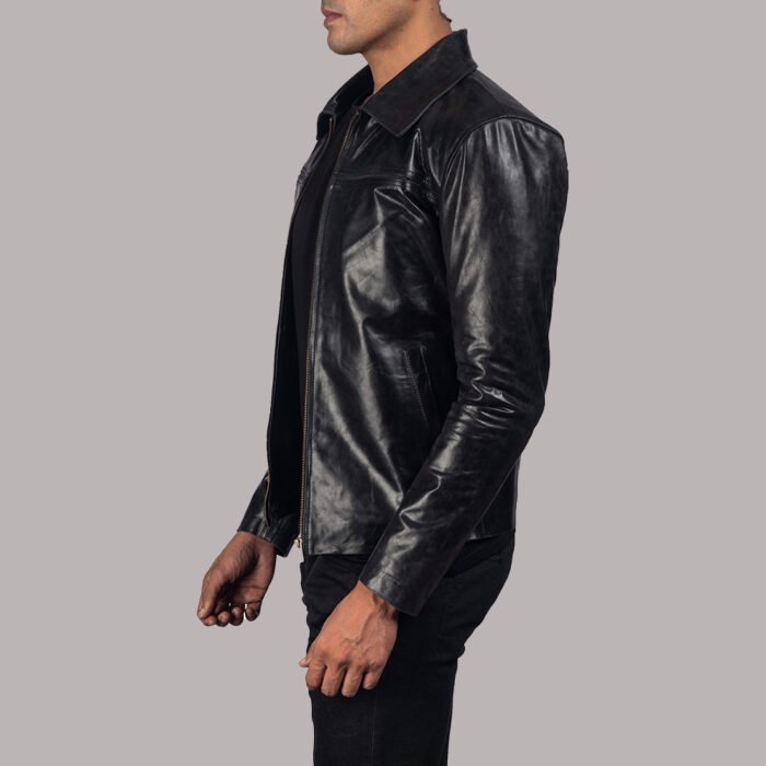 Black Moto Jacket Leather