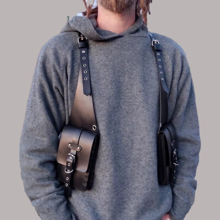 Leather Holster Vest