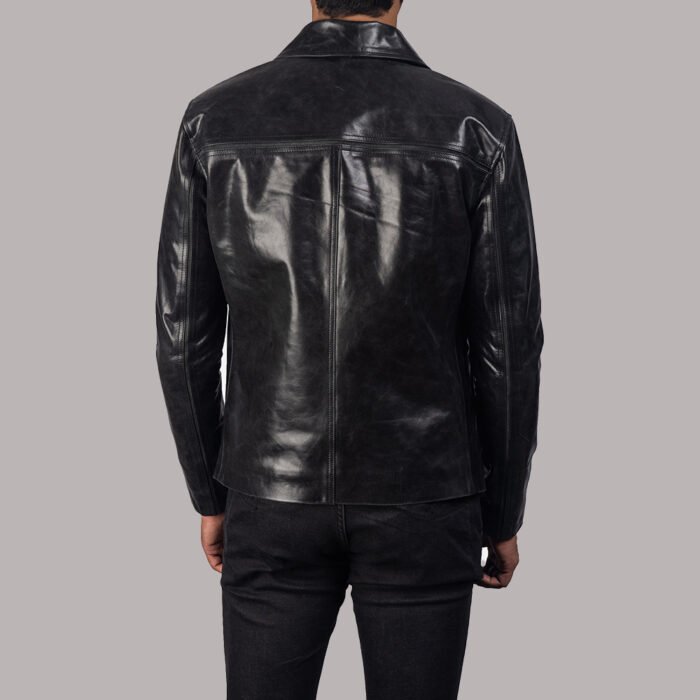 Black Moto Jacket Leather