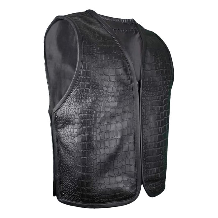 Leather Motorcycle Club Vest