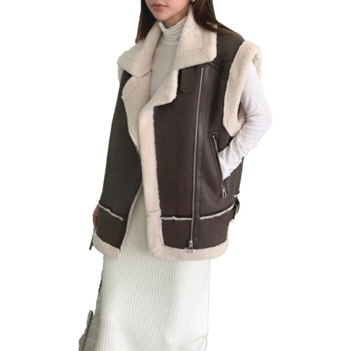 Shearling Leather Vest