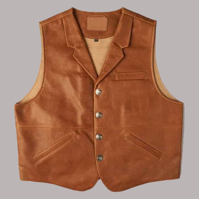 Cowboy Vest Leather