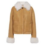 Genuine Leather Shearling Jacket
