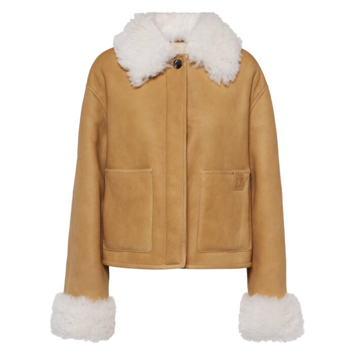 Genuine Leather Shearling Jacket