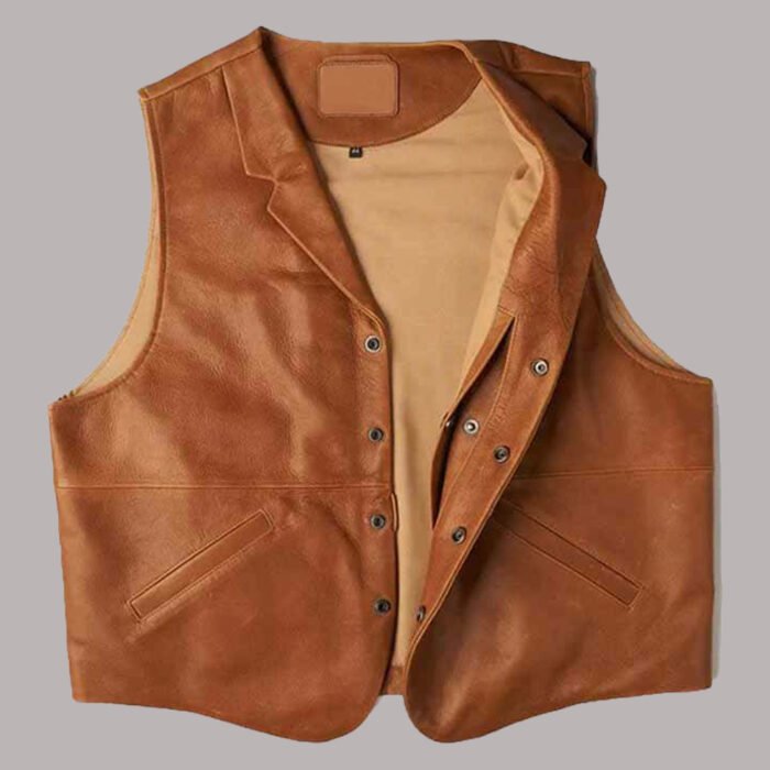 Cowboy Vest Leather