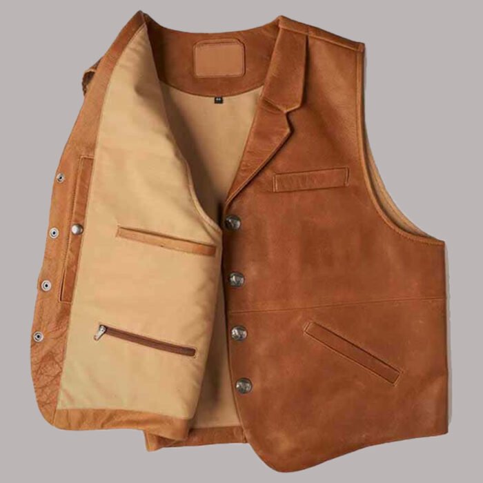 Cowboy Vest Leather