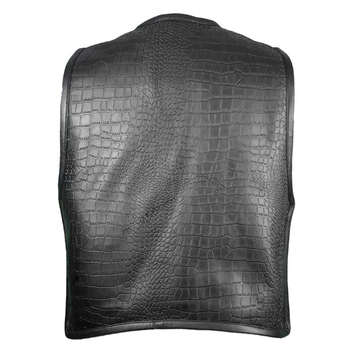 Leather Motorcycle Club Vest