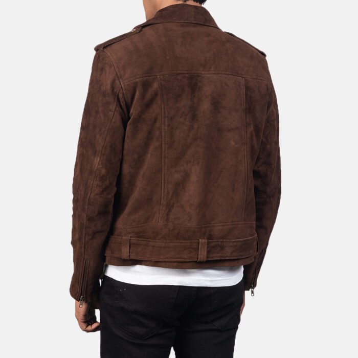 Suede Biker Jacket