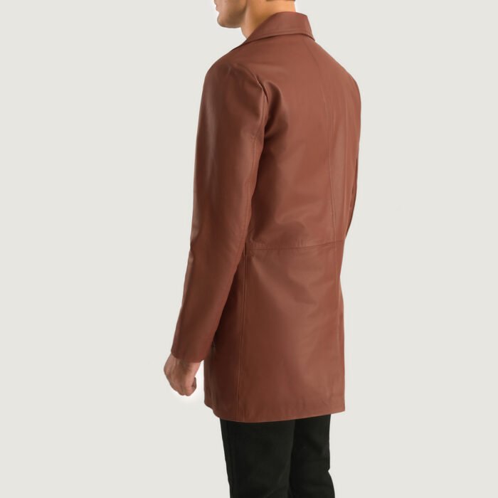 Cowhide Leather Coat