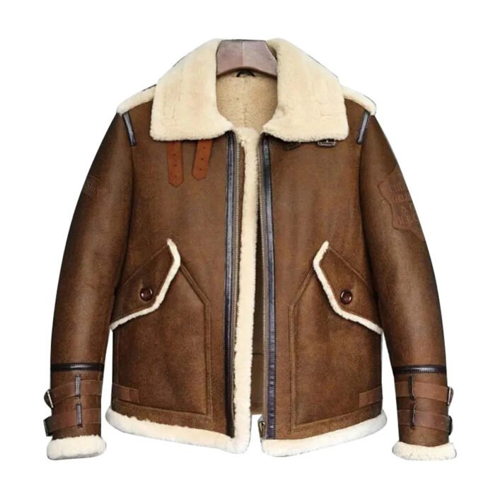 Mens Sheepskin Shearling Jacket