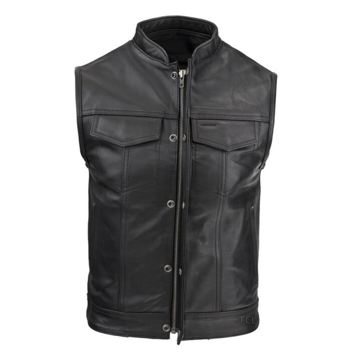 Leather Vests Men