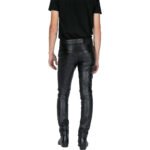 Skinny Leather Pants Men