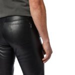 Black Leather Pants Mens