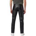 Black Leather Pants Mens