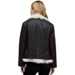 Black Shearling Jacket Women
