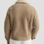 Men Shearling Leather Jacket