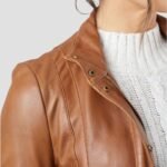 Brown Womens Leather Jacket