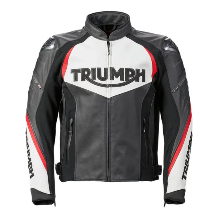 Triumph Leather Biker Jacket