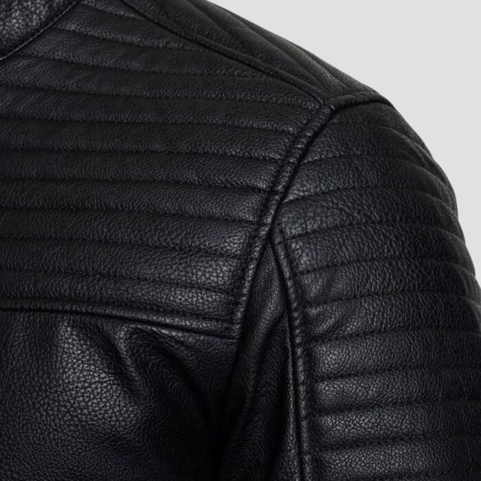 Black Biker Jacket Men