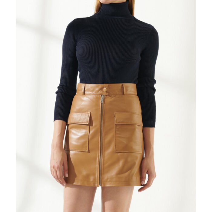 Leather Mini Skirts For Women