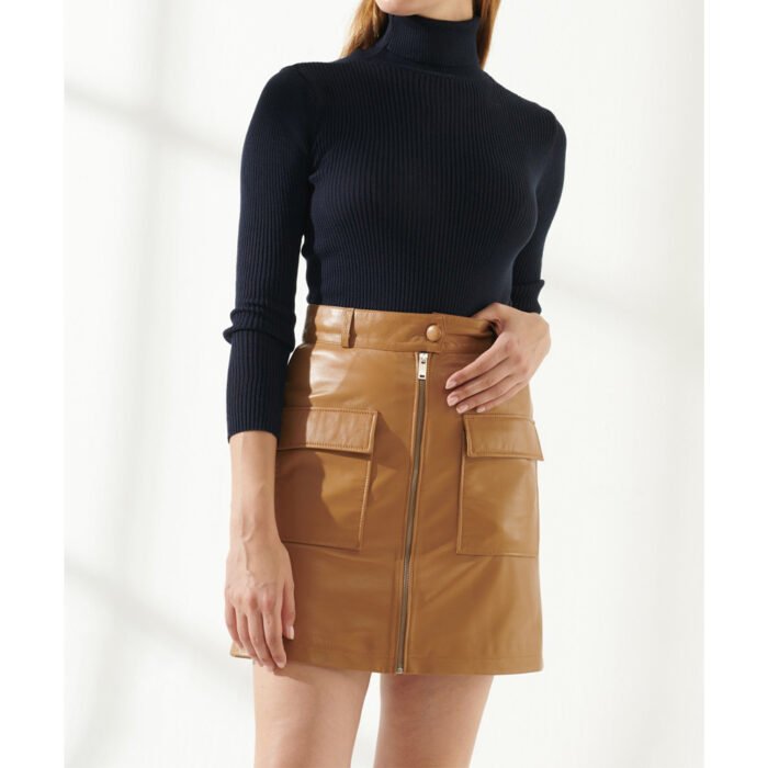 Leather Mini Skirts For Women