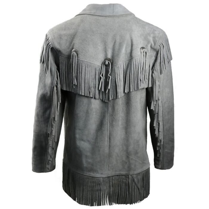 Western Leather Jacket Men's