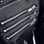 Mens Studded Leather Biker Jacket