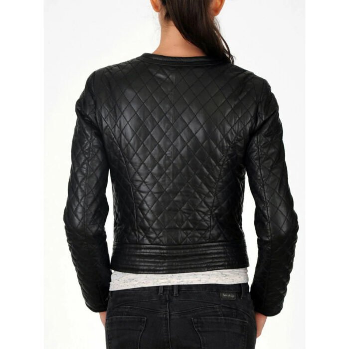 Women's Moto Leather Jacket