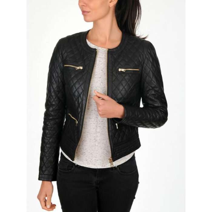 Women's Moto Leather Jacket